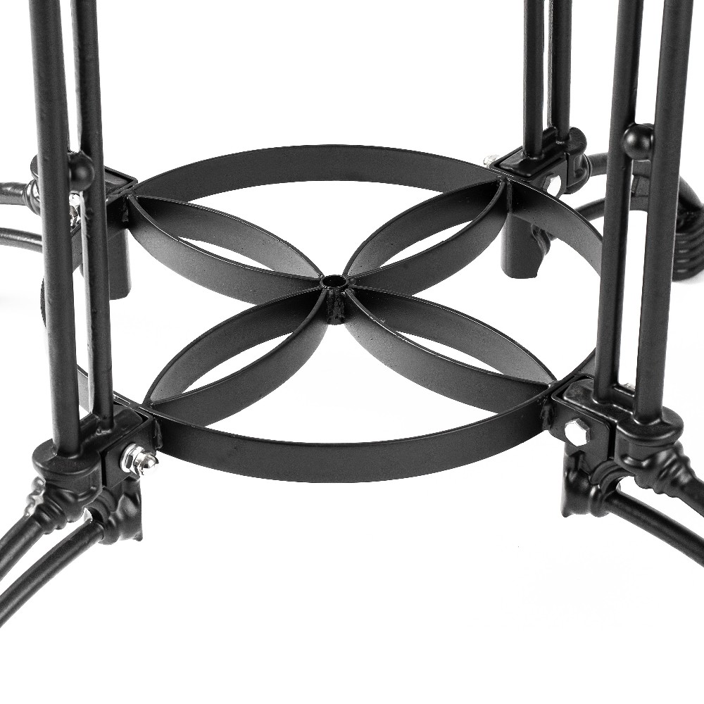 Cast Iron Patio Table Stand Design