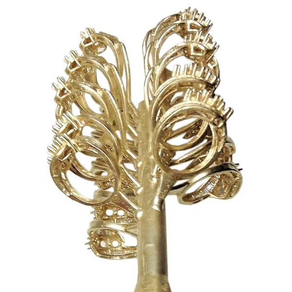 Economic jewelry investment powder for casting silver and brass