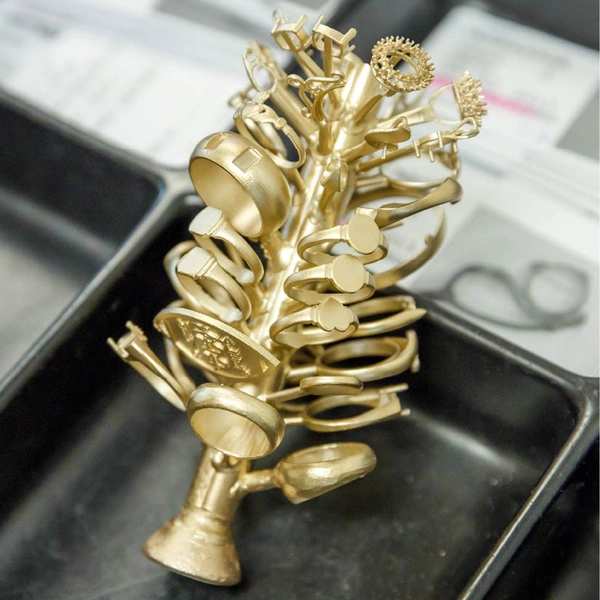 Economic jewelry investment powder for casting silver and brass