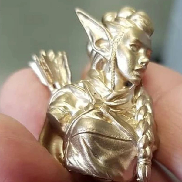 Advanced jewelry investment powder for casting silver