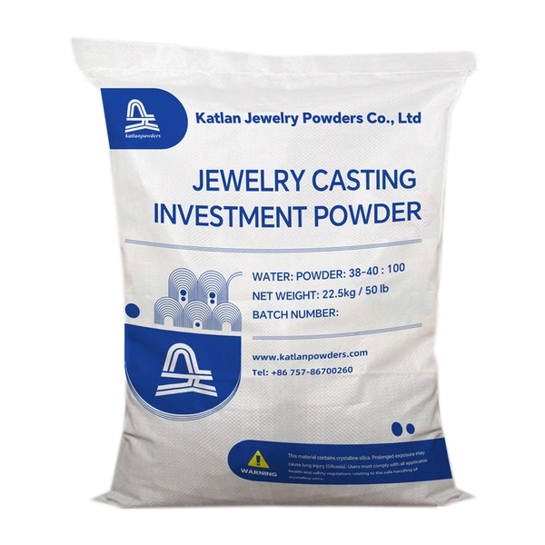 High grade jewelry investment powder for casting 24K Gold, Silver