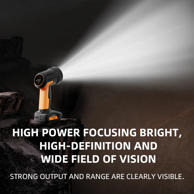 4 in 1 portable handheld tire inflator air pump compressor 