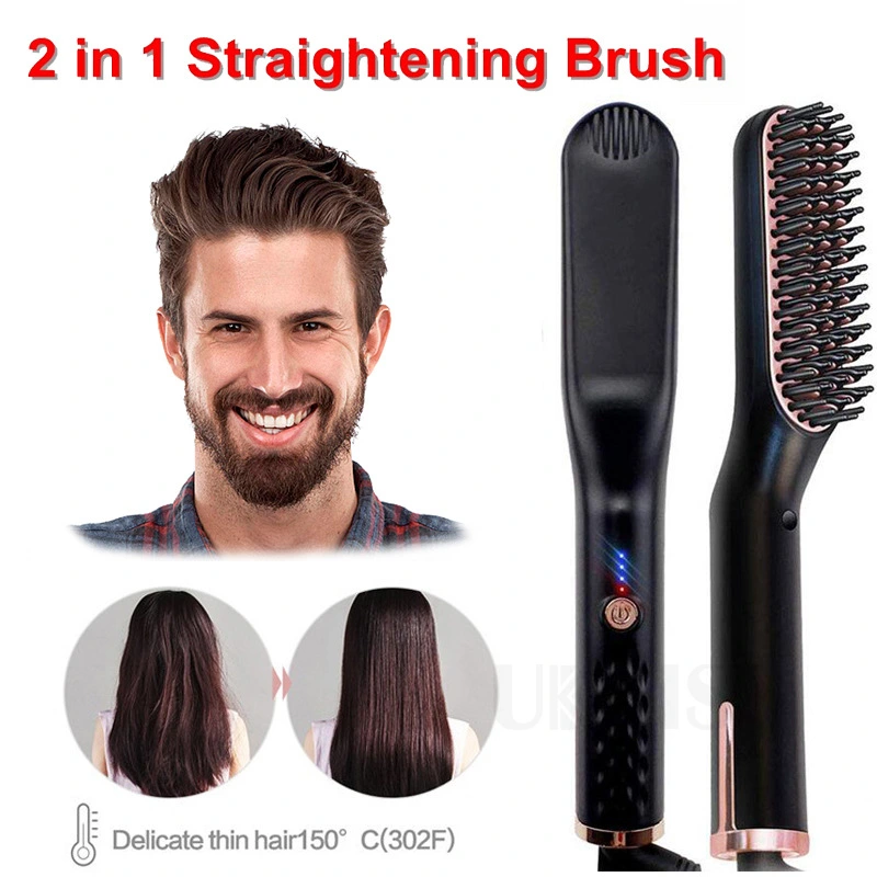 Hot air comb straight hair multi-functional