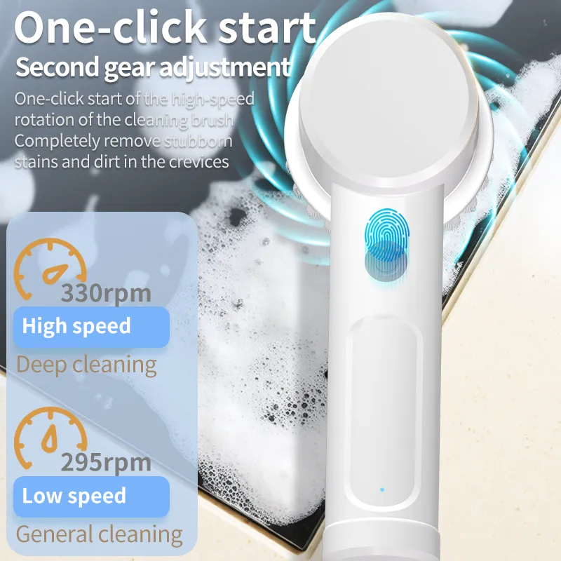 パワースクラバー、電動掃除ブラシ、コードレスパワースクラバー