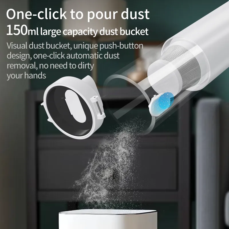  5 in 1 function: Vacuum & Blow & Pump&light(SOS&flashlight)&Emergency