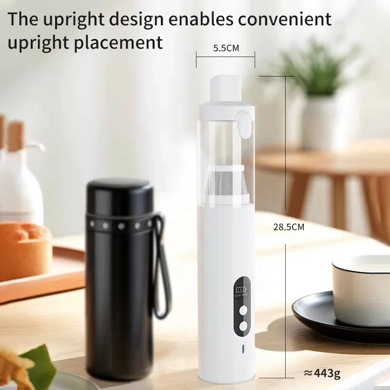  5 in 1 function: Vacuum & Blow & Pump&light(SOS&flashlight)&Emergency