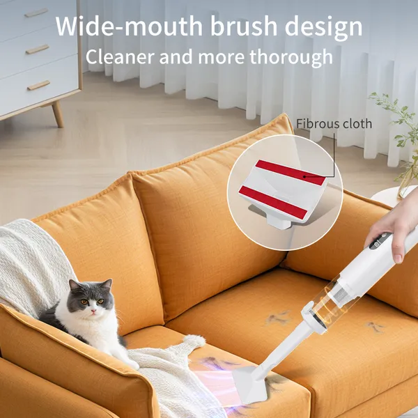  5 in 1 function: Vacuum & Blow & Pump&light(SOS&flashlight)&Emergency