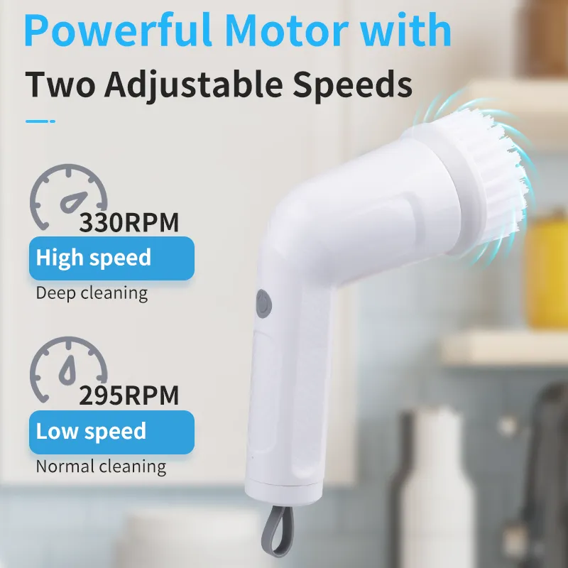 Power Scrubber,Electric Cleaning Brush, Cordless Power Scrubber