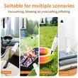 Mini portable multi-functional vacuum cleaner high power