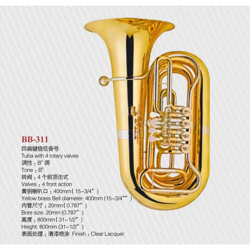 high quality tuba 
