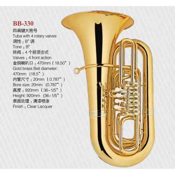 high quality tuba 