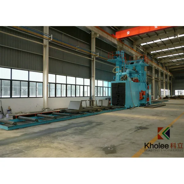 H beam Shot Blasting Cleaning Machine Manufacturer - Kholee Blast