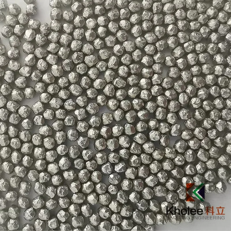 Stainless Steel Cut Wire Shot Cr/Ni | Kholee Blast