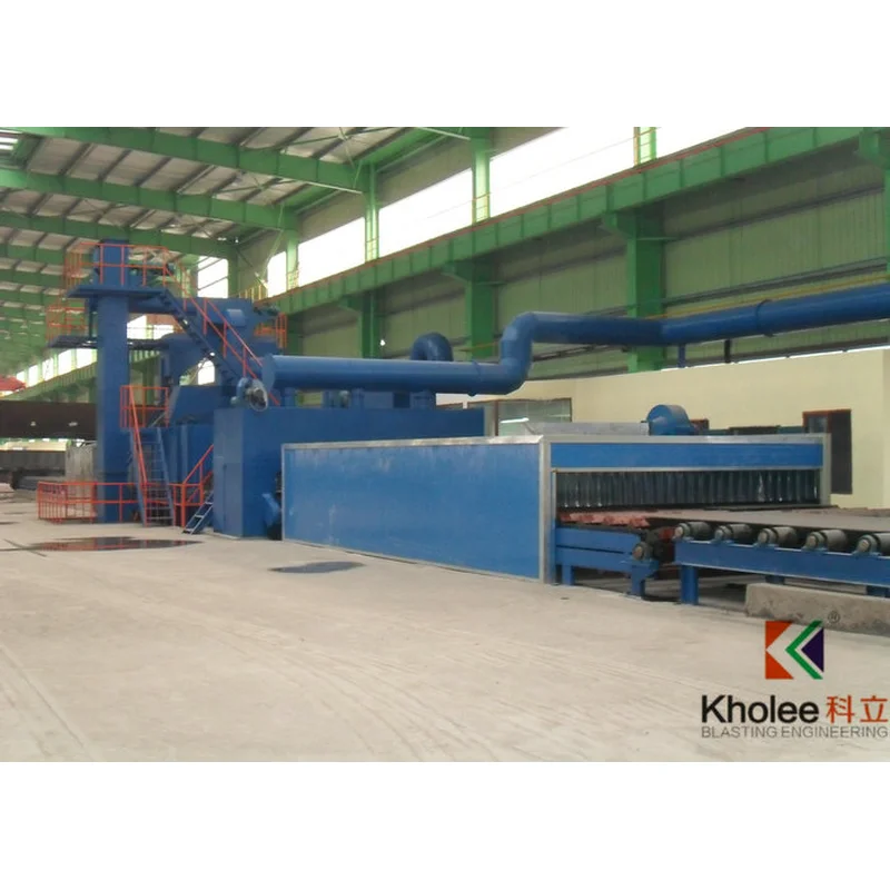 kly2500-6 pelat baja ditembak garis lukisan peledakan | ledakan kolee