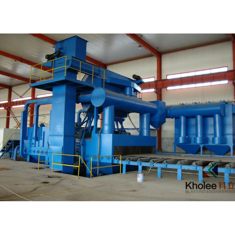 Línea de Granallado y Pintado para Placas de Acero KLY3000-8