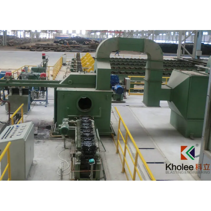KL-ABT-C300 Steel Pipe Airless Painting Production Line - Kholee Blast