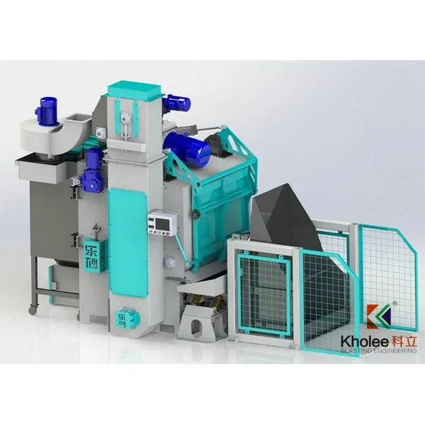 Máquina Granalladora de Cinta Rotativa o Tumblast KL-B1000MA