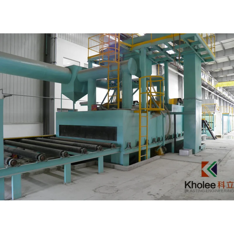 KLB3000-8 Steel Plate Auto Shot Blast Machine | Kholee Blast