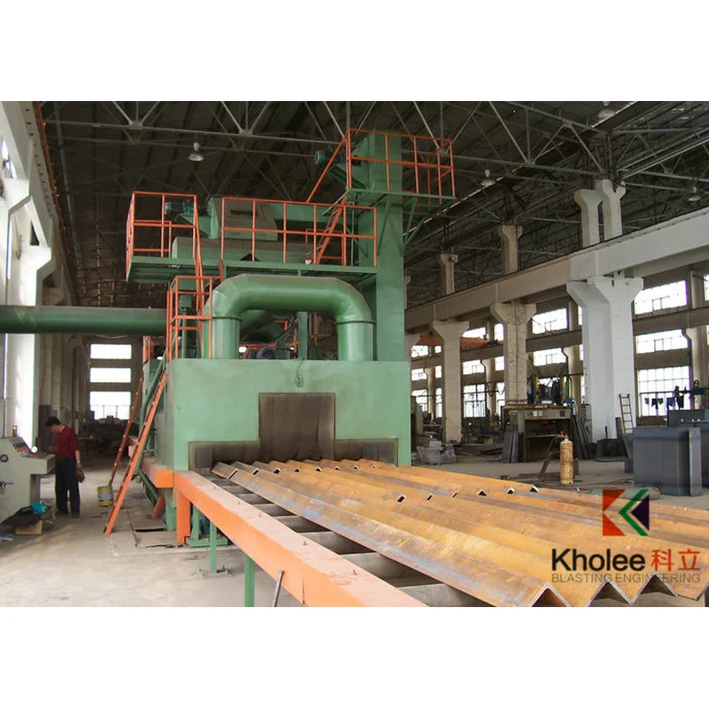KLB3000-8 Steel Plate Auto Shot Blast Machine | Kholee Blast