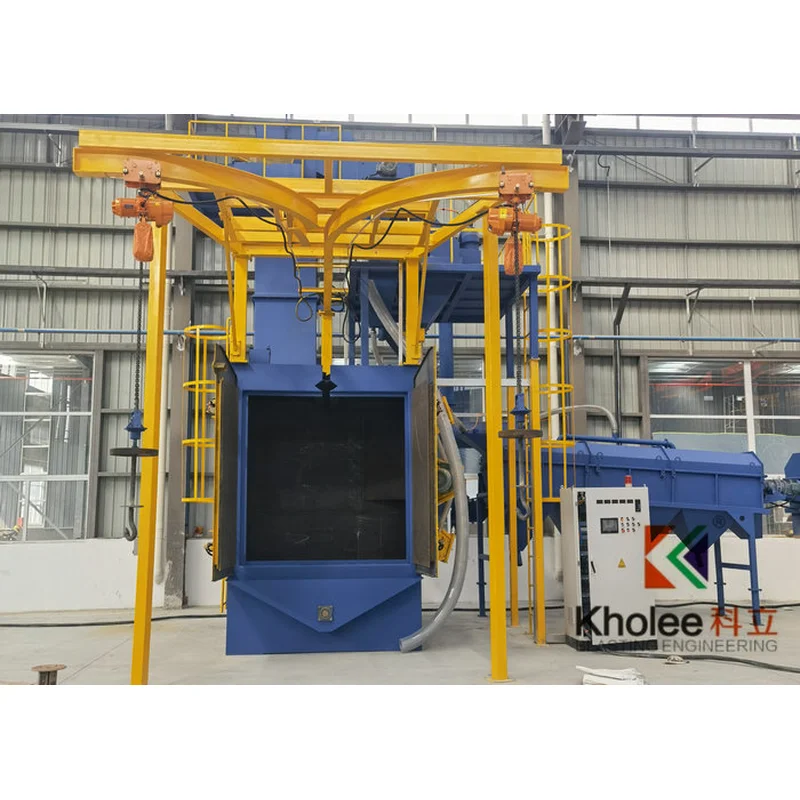 آلة السفع بالخردق لإزالة قشرة الصب بدقة  