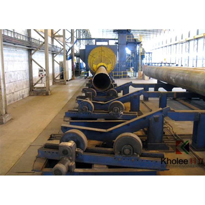 klgp1220-2 mesin peledakan tembakan pipa baja - ledakan kholee
