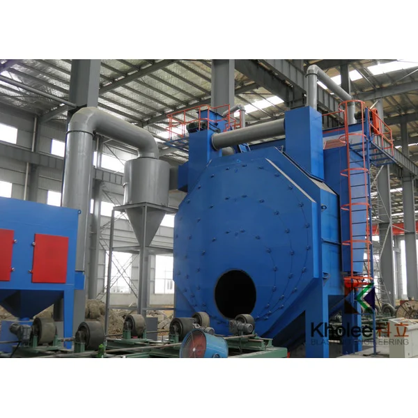 klgp4000-2 дробеструйная машина для стальных труб - kholee blast