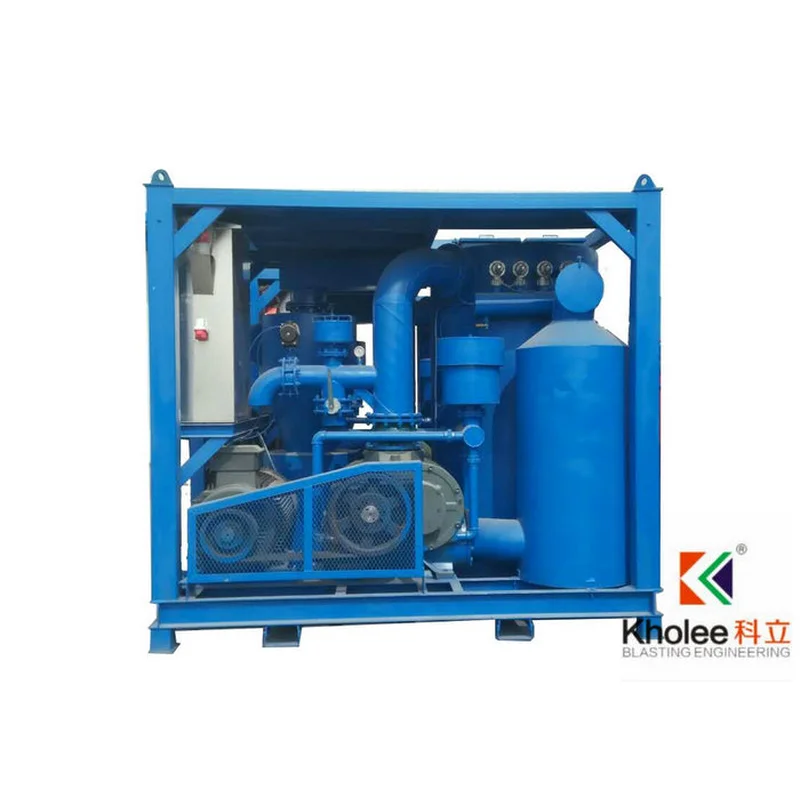 kl-vr-132 система вакуумной регенерации абразива для пескоструйной обработки