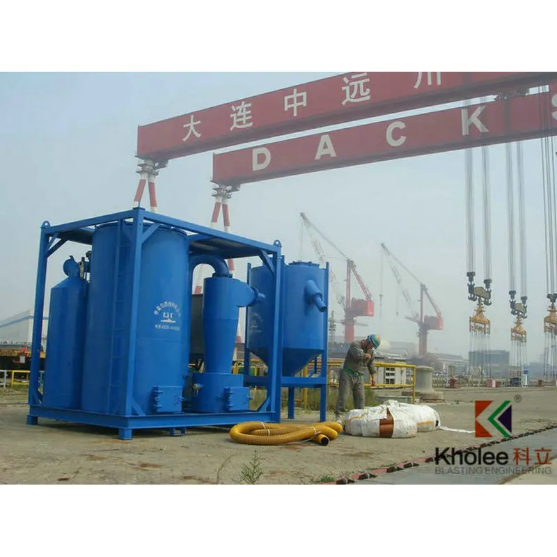 kl-vr-110 sistem pemulihan vakum abrasif - pengisap vakum