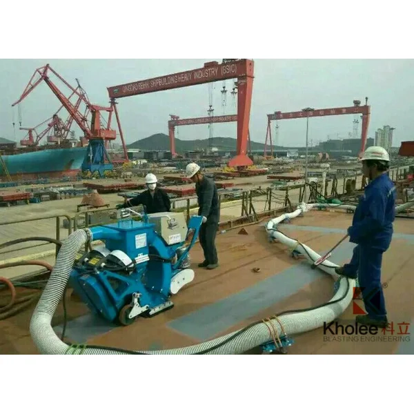 KLRO270 Portable Shot Blaster Manufacturer in China - Kholee Blast