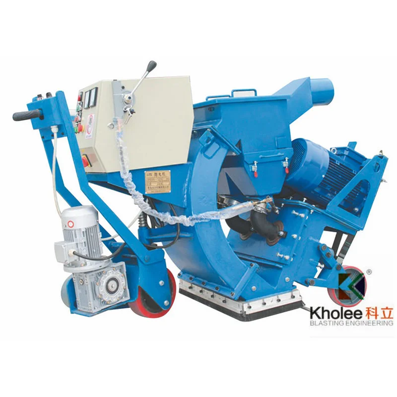 Granalladora Portátiles KLRO550 para Pisos de Concreto y Placas