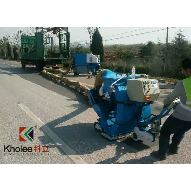 KLRO270 Portable Shot Blaster Manufacturer in China - Kholee Blast