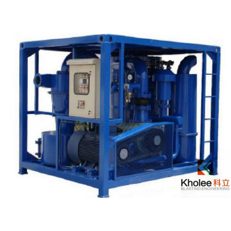 China Abrasive Vacuum Recovery Machine Manufacturer | Kholee Blast