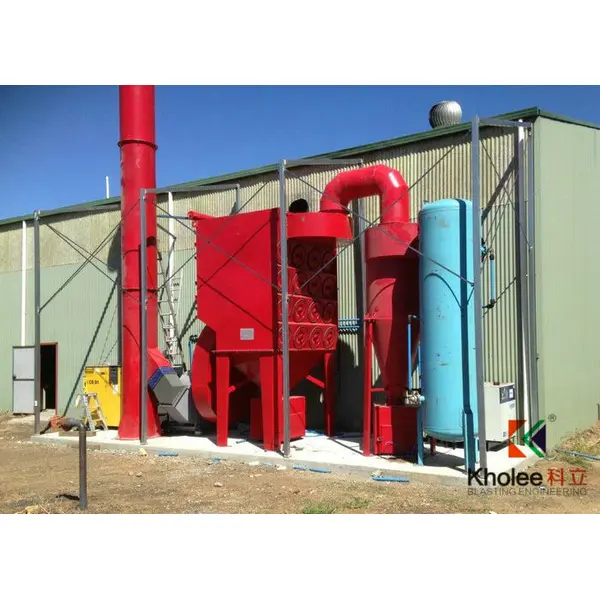 KL-PSF070504 Blast Room with Mechnical Recovery System - Kholee Blast