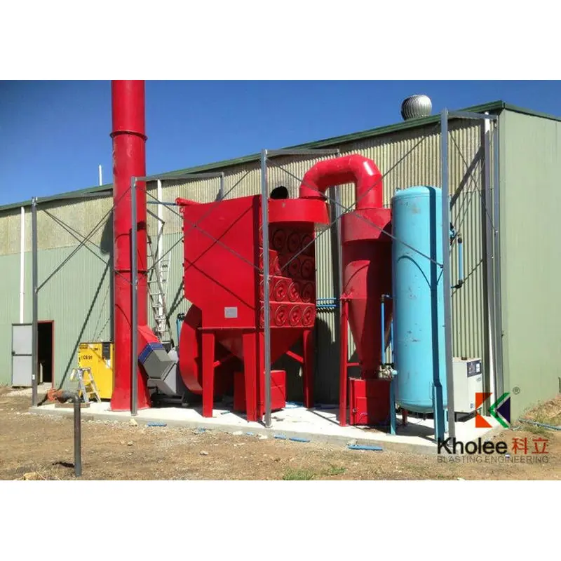 KL-PSF070504 Blast Room with Mechnical Recovery System - Kholee Blast