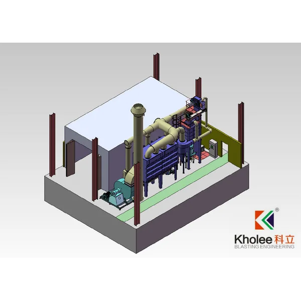 Cuartos o Salas de Granallado por Aire  KL-PSF120605 - Kholee Blast