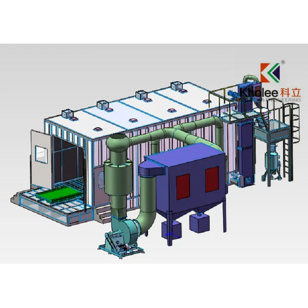 kl-psf090404sala de explosão abrasiva - explosão kholee