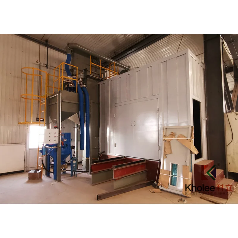 kl-psf090404sala de explosão abrasiva - explosão kholee