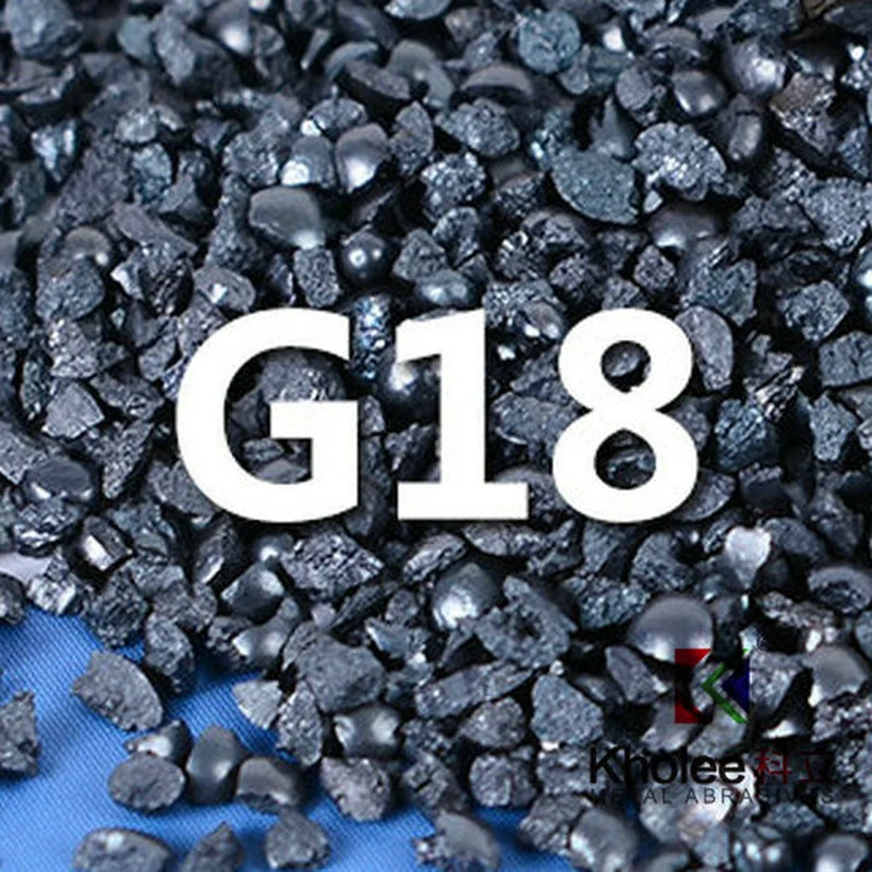 Granalla de Acero Angular G18, GP18, GL18 & GH18 para granallado