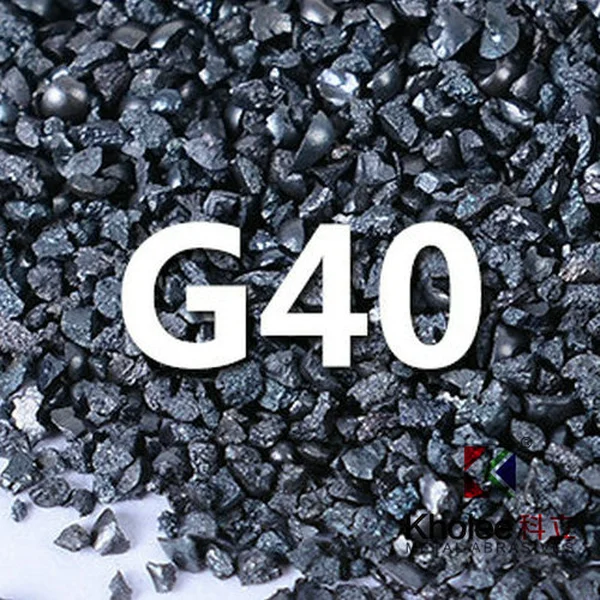 Granalla de Acero Angular G40, GP40, GL40 & GH40 - Kholee Blast