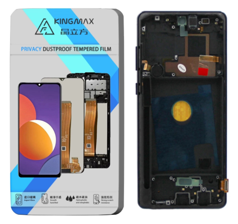 شاشة OLED لهاتف Galaxy Note10 Lite مع إطار - أصلية 1:1