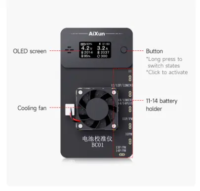 BC01 Battery Calibrator iPhone 11-14 Pro Max Battery Fix Tool