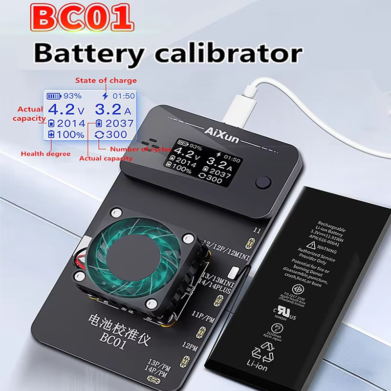 BC01 Battery Calibrator iPhone 11-14 Pro Max Battery Fix Tool
