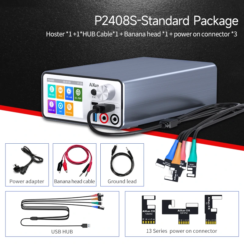 P2408S Intelligent DC power supply For iPhone 7-13 Pro Max