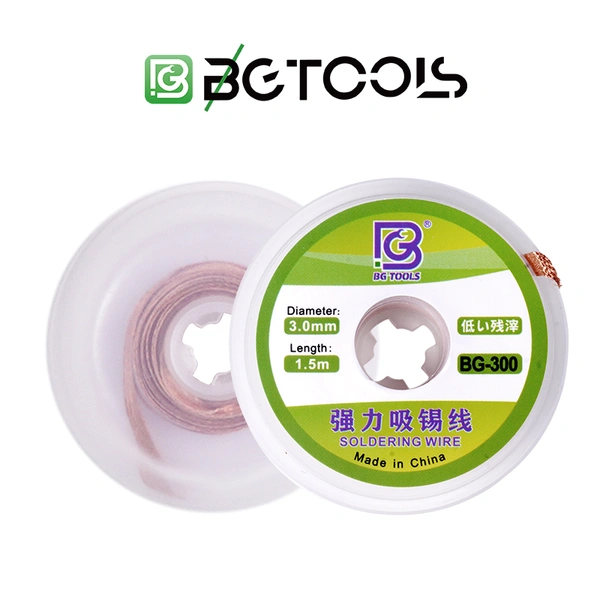 bg импортный индивидуальный фитиль для припоя