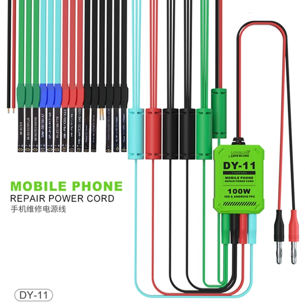 Mijing DY-11 MOBILE PHONE REPAIR POWER CORD iPhone+Android