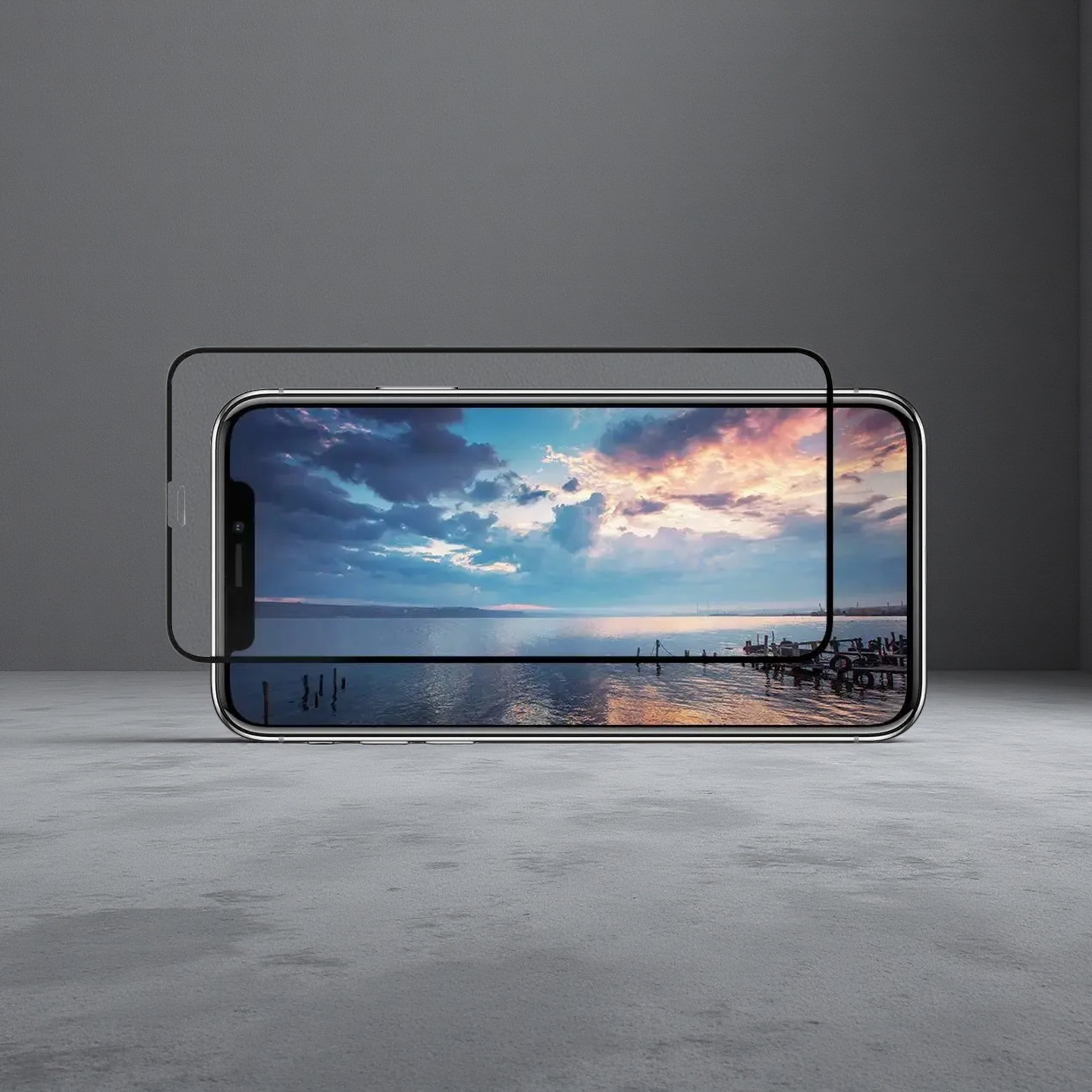 KINGMAX 6D Tempered Glass For iPhone XS Max