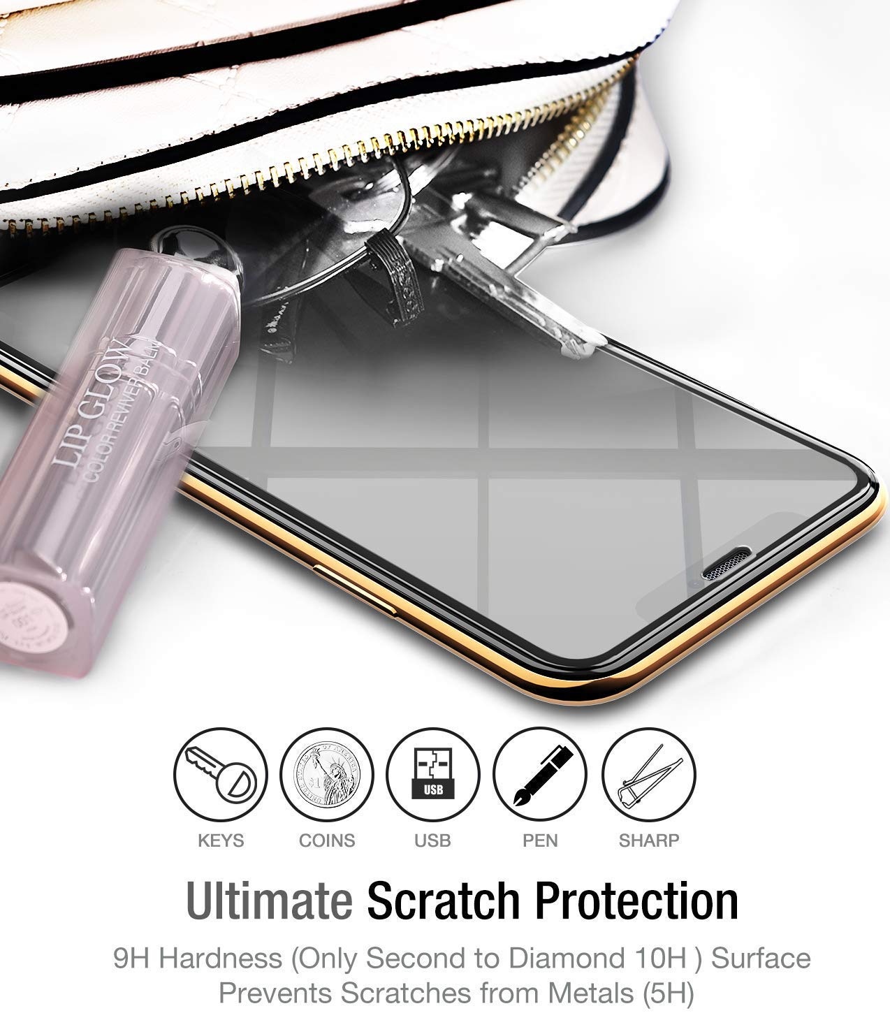 Kingmax for iPhone 11 Pro Max Best Screen Protector Edge-to-Edge
