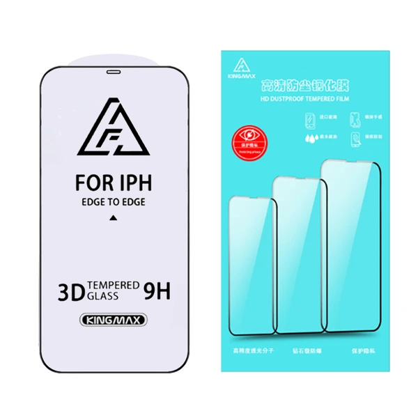 Kingmax 9D Glass Iphone 12/iphone 12 pro Screen Protector Tempered 9H Glass