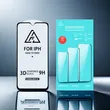 Realme XT/X2 11D/21D Full Glue Full Screen Tempered Glass Screen Protector