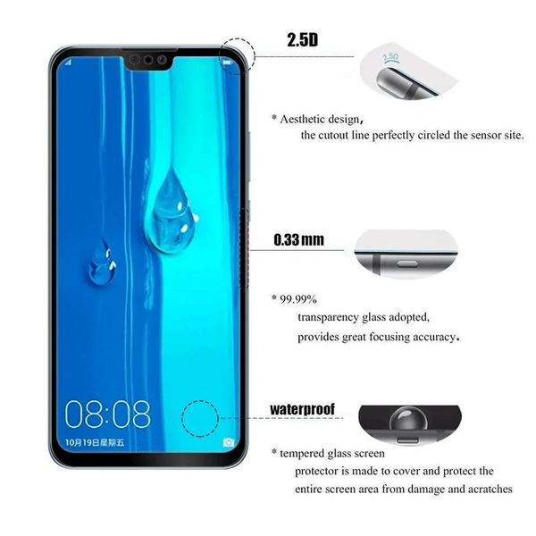 Huawei Y9 2019 HD Original Temper Glass
